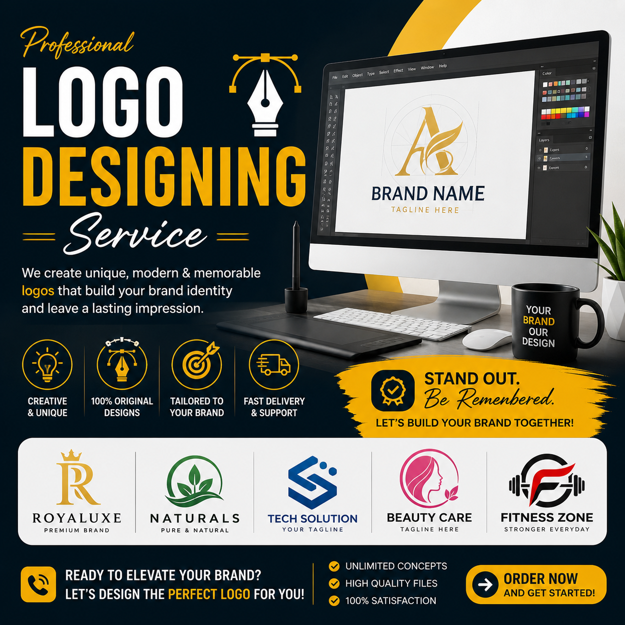 Design With Pawan logo designing service